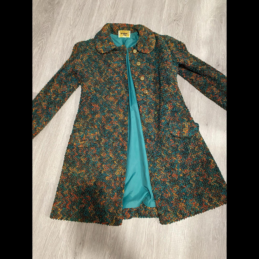 Vintage Maggi Tweed Jacket Womens Small Knit Style